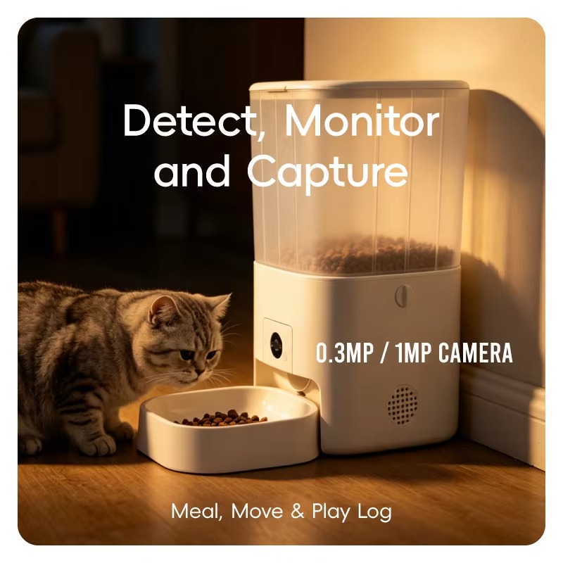 Kitchen Appliances Video - Distributeur automatique de nourriture pour chats