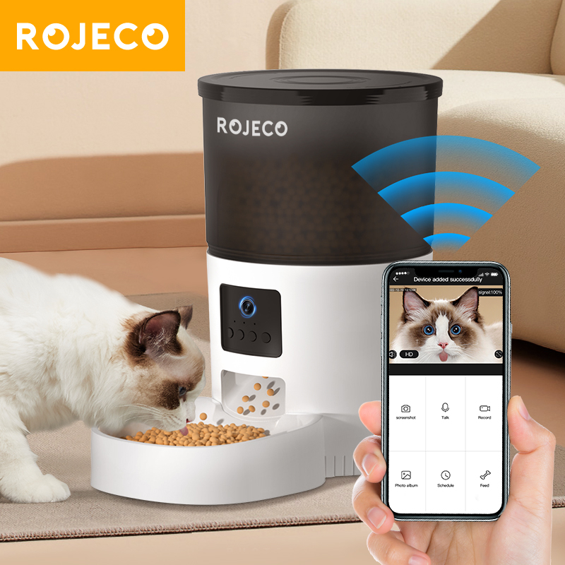Kitchen Appliances Video - ROJECO mangeoire automatique pour chat avec