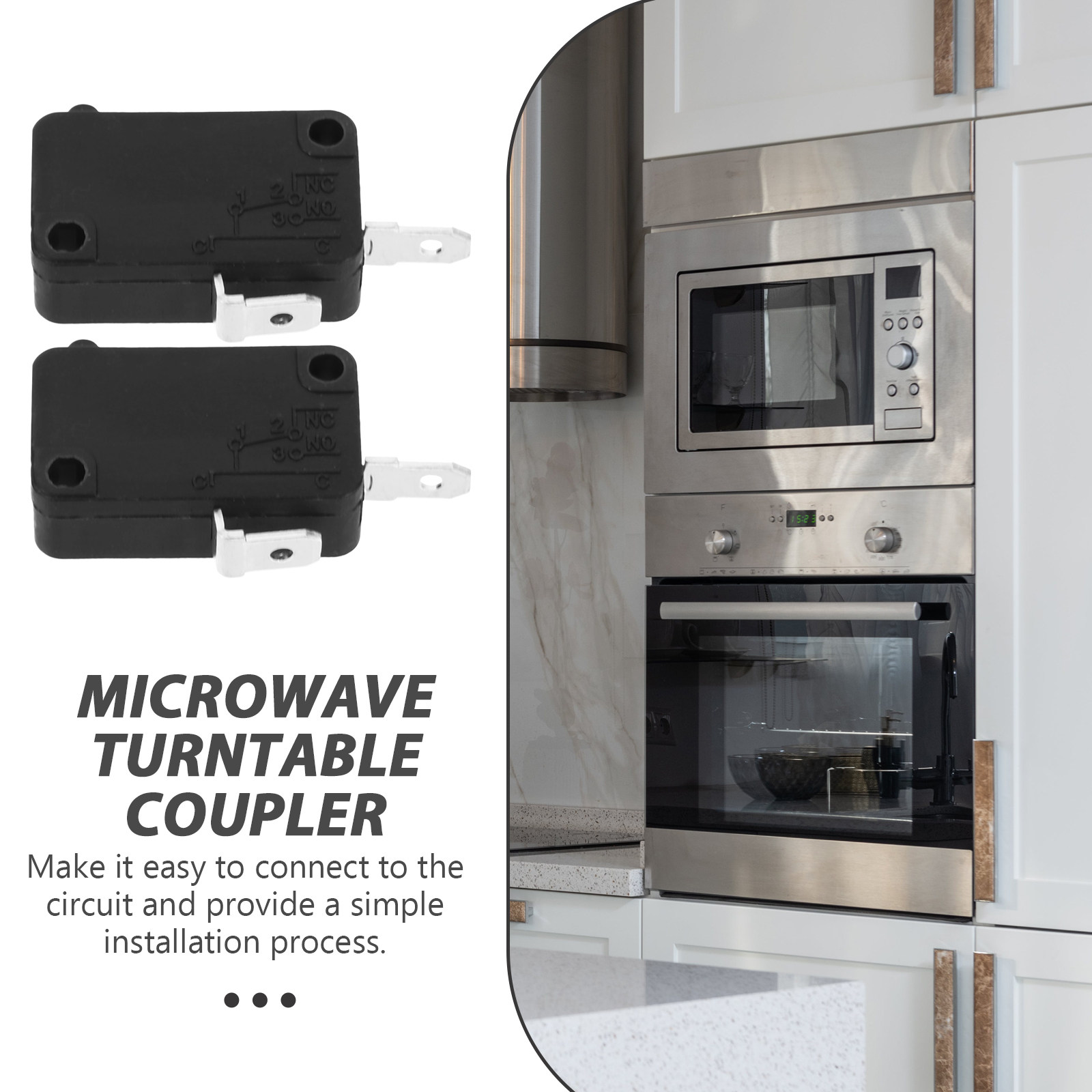 2 pièces, micro-interrupteur u - Microwave Oven avis et prix