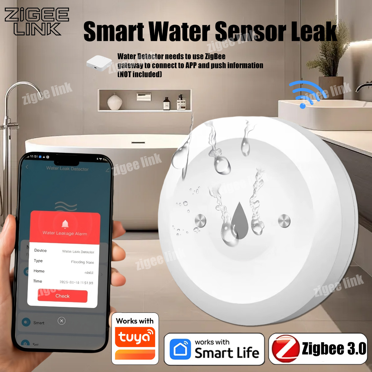 Capteur intelligent de fuite d - Kitchen Appliances Video avis et prix