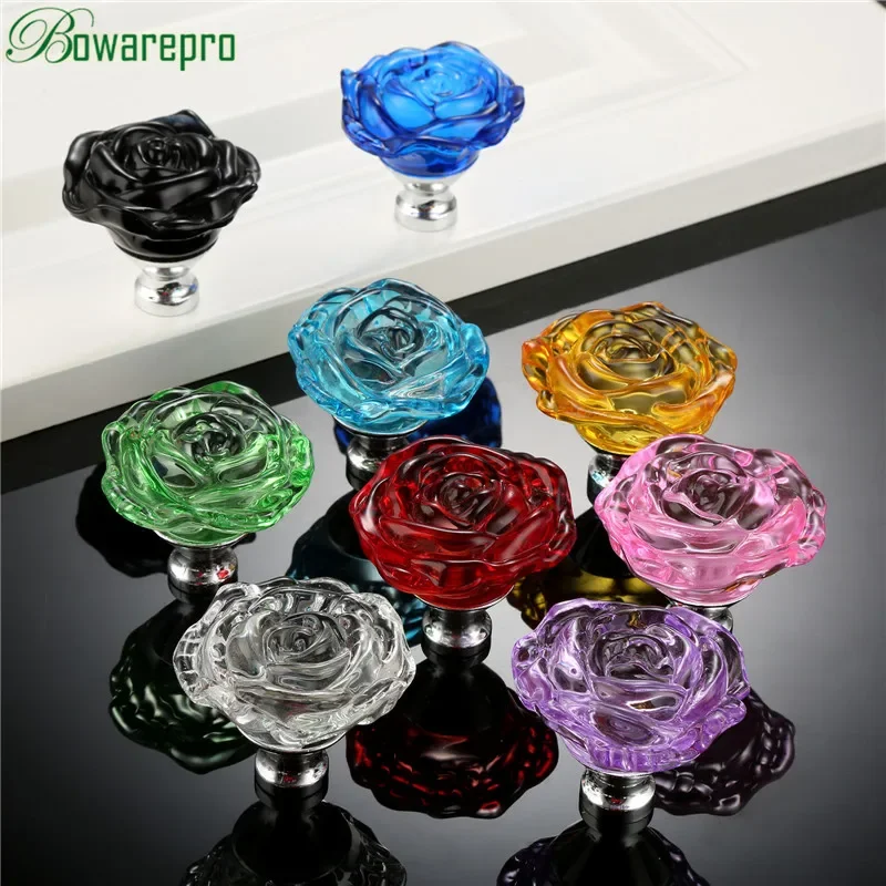 Bowarepro 50MM cristal Rose ve - Kitchen Appliances Cabinet avis et prix