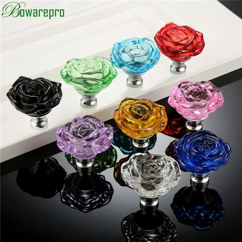 Bowarepro 50MM cristal Rose ve - Kitchen Appliances Cabinet avis et prix